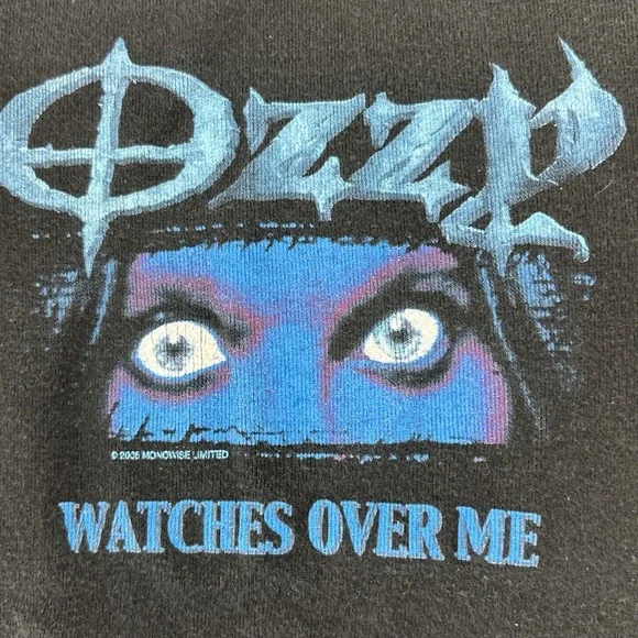 VTG Ozzy Osbourne Baby One Piece Winterland Watches Over Me 6-12 Months NICE!